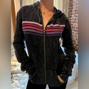 Aviator nation 
5 STRIPE HOODIE